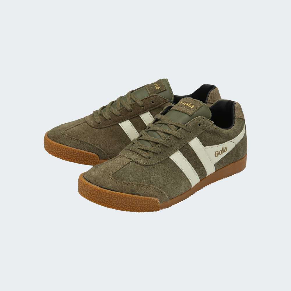 GOLA HARRIER KHAKI/OFF WHITE/BLACK