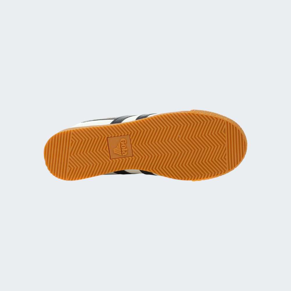 GOLA HARRIER LEATHER WHITE BLACK BLACK