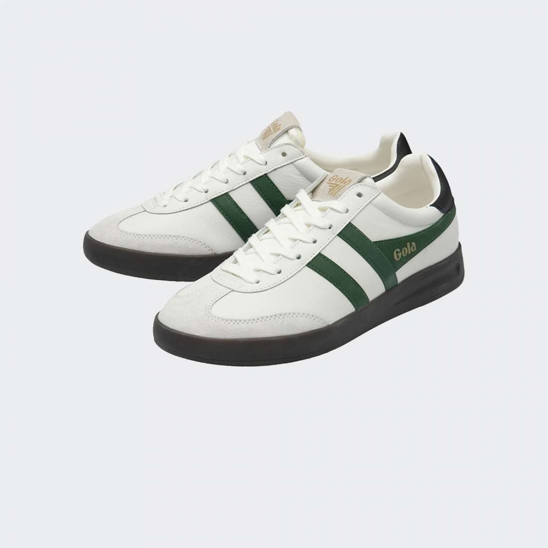 GOLA CYCLONE LEATHER WHITE/EVERGREEN/BLACK/DAK
