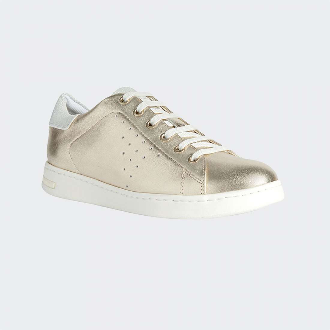 TENIS GEOX JAYSEN LT GOLD/OFF WHITE