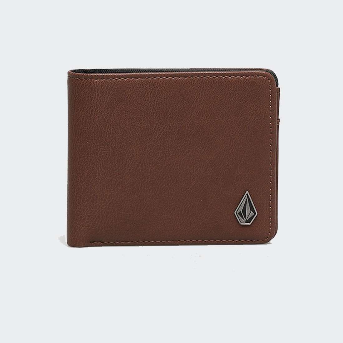 CARTEIRA VOLCOM SLIM STONE BROWN