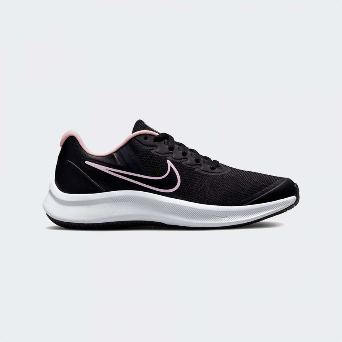 NIKE STAR RUNNER 3 J BLACK/ROSA