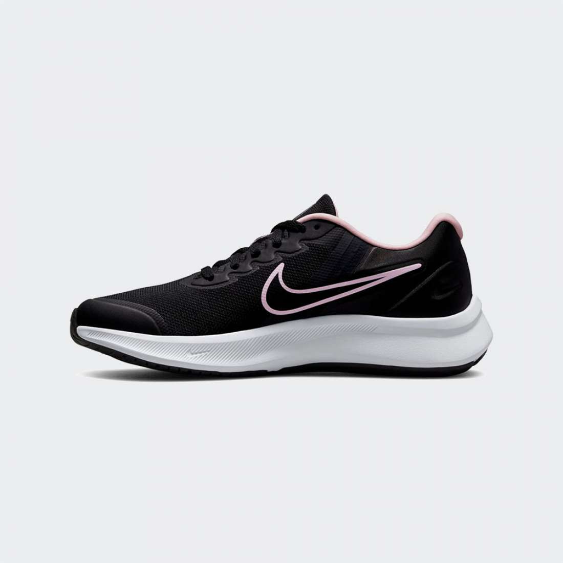 NIKE STAR RUNNER 3 J BLACK/ROSA