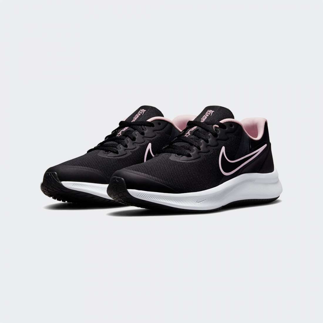 NIKE STAR RUNNER 3 J BLACK/ROSA