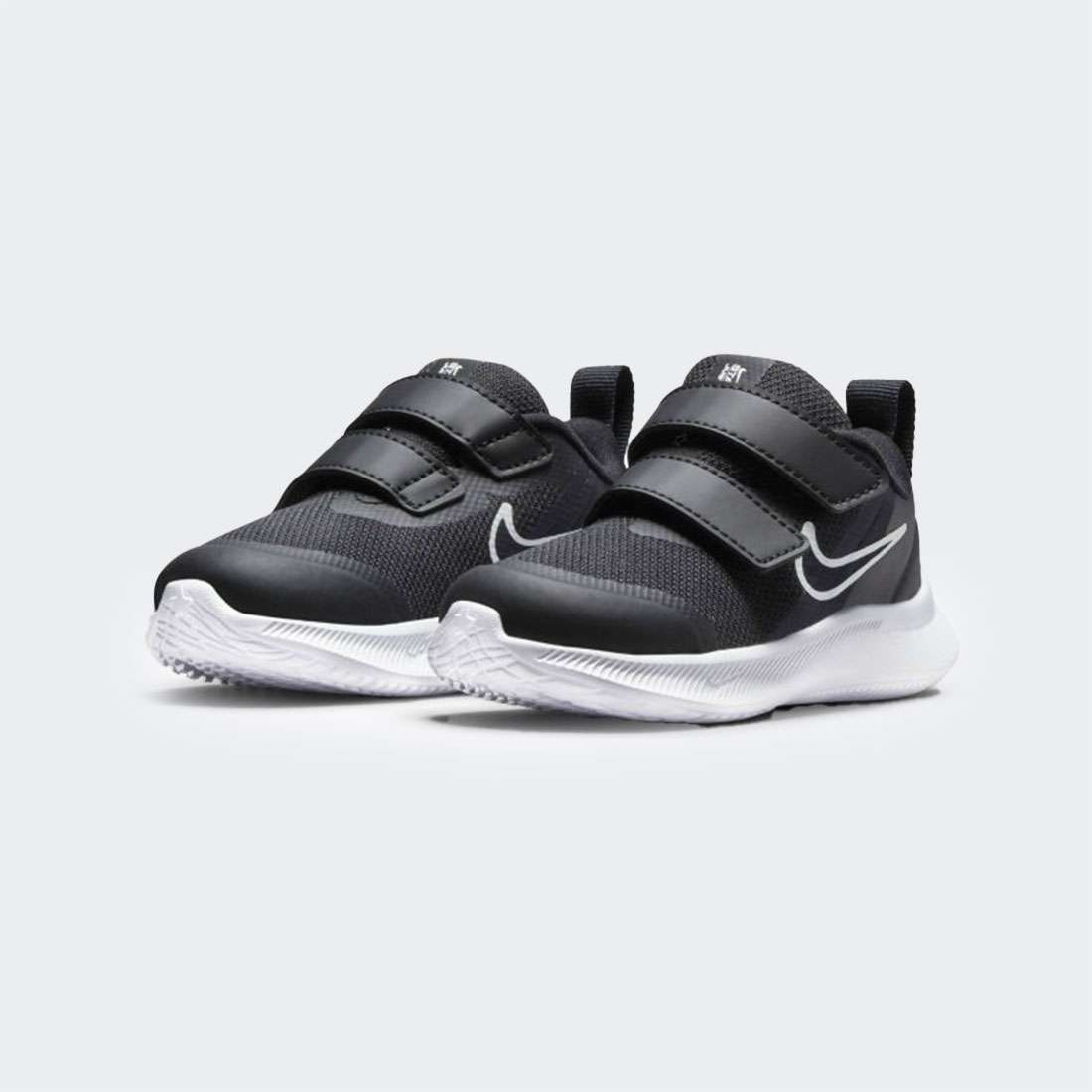 NIKE STAR RUNNER 3 C BLACK/WHITE