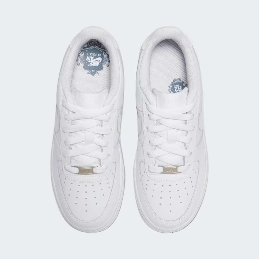 NIKE AIR FORCE 1 LE GS WHITE