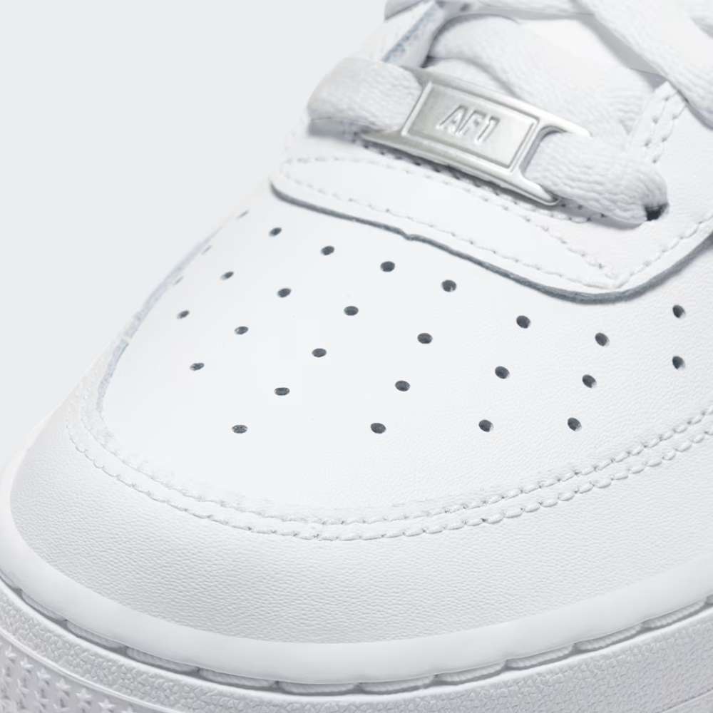 NIKE AIR FORCE 1 LE GS WHITE