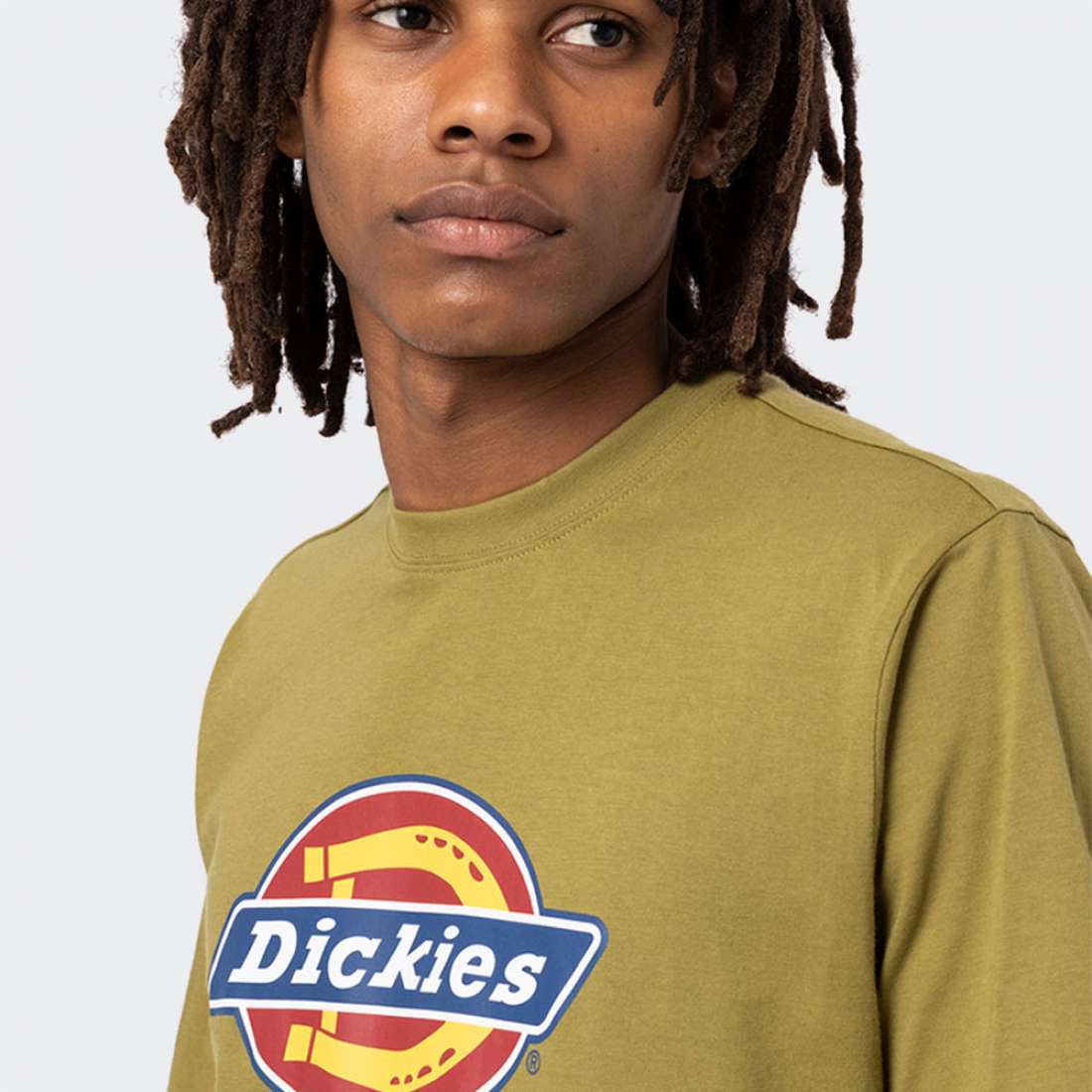 TSHIRT DICKIES ICON LOGO MOSS