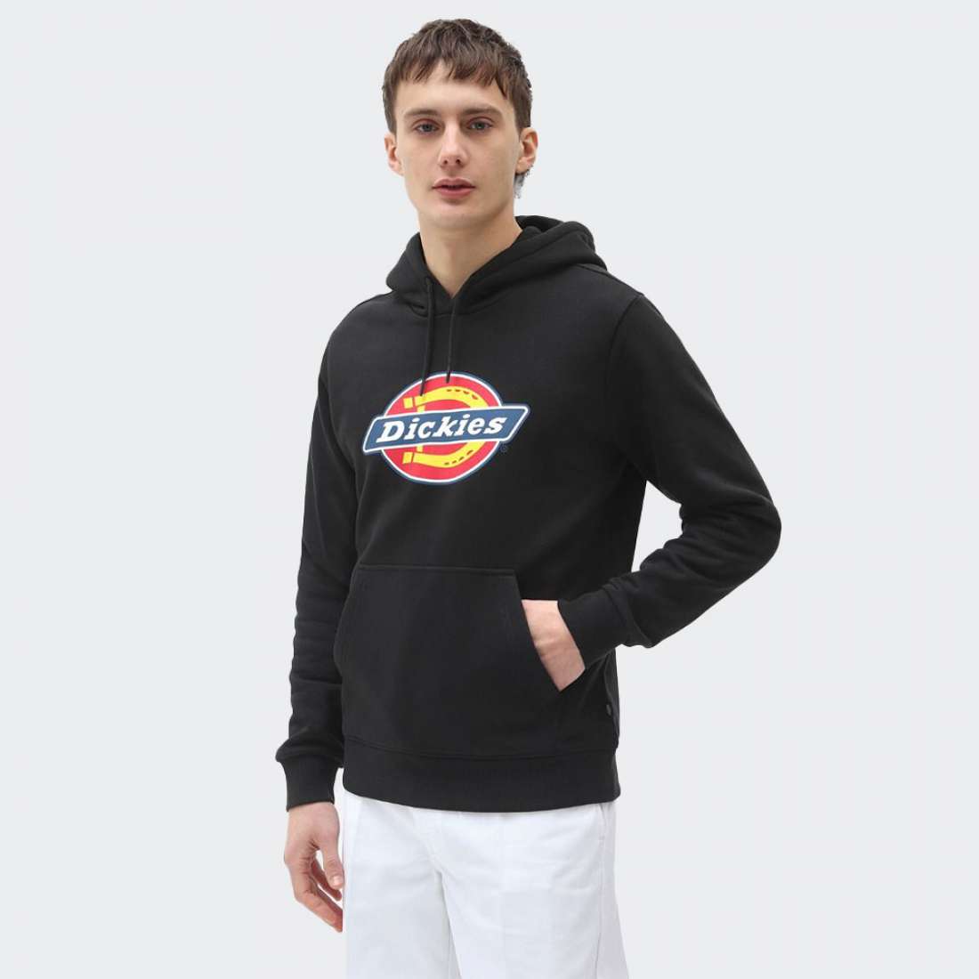 HOODIE DICKIES ICON LOGO BLACK