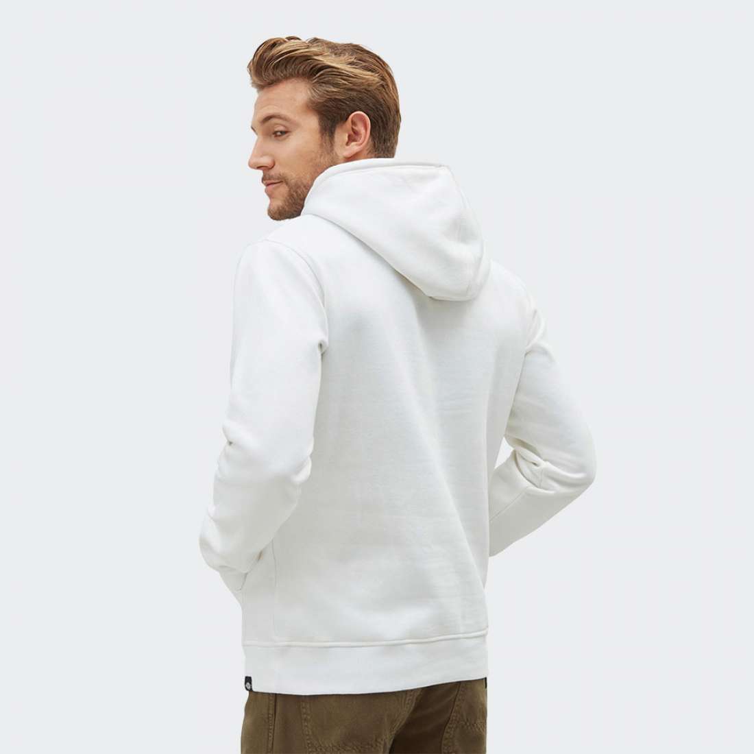 HOODIE DICKIES ICON LOGO WHITE