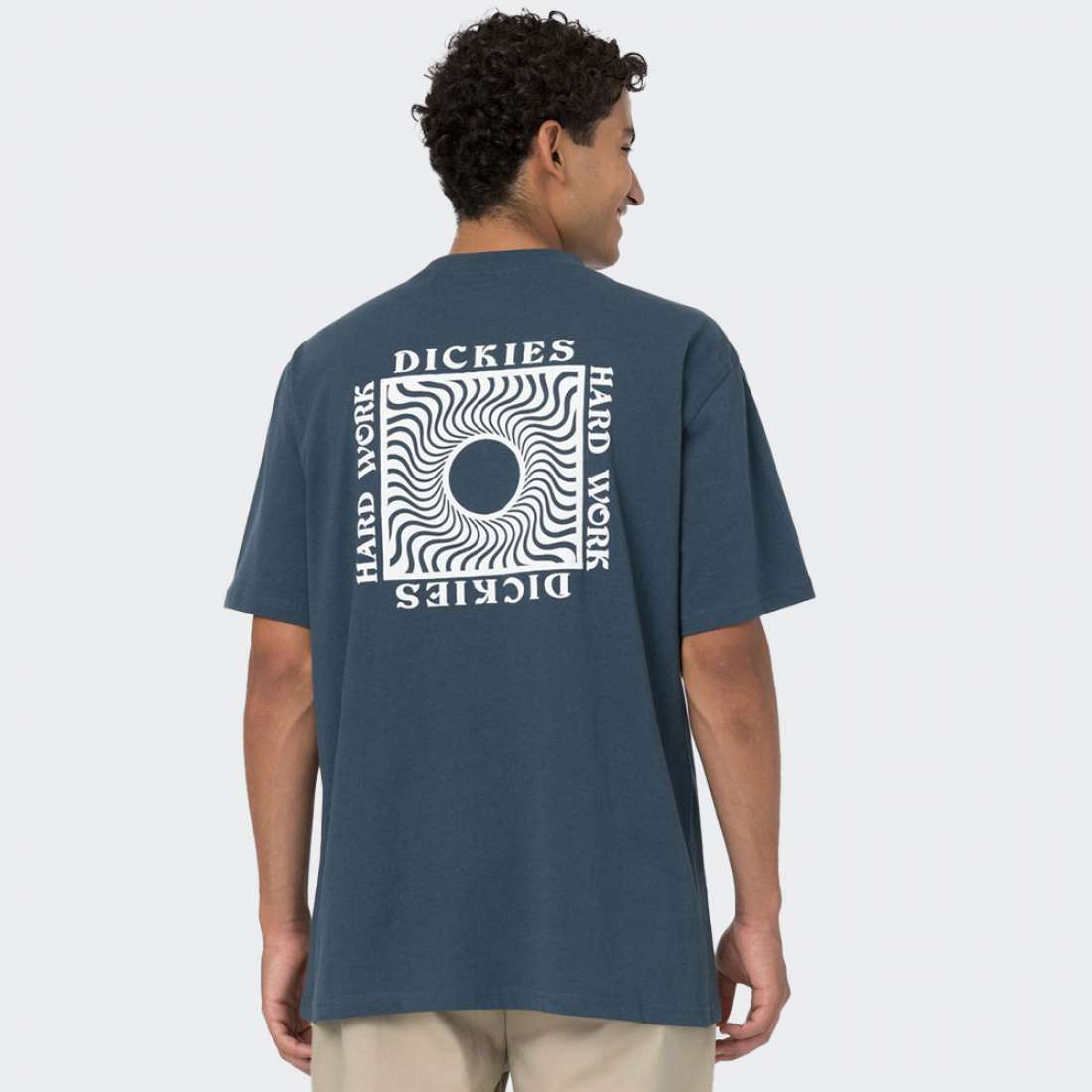 TSHIRT DICKIES OATFIELD BLUE