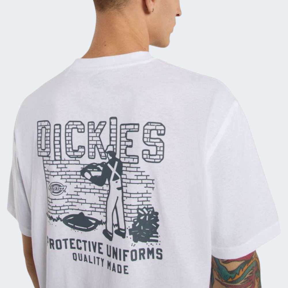 TSHIRT DICKIES SERVICE WHITE