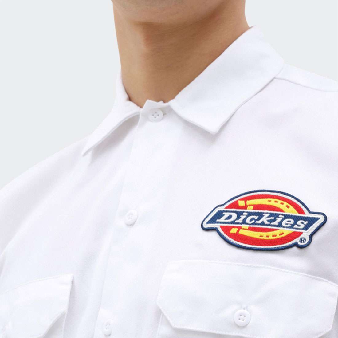 CAMISA DICKIES CLINTONDALE WHITE