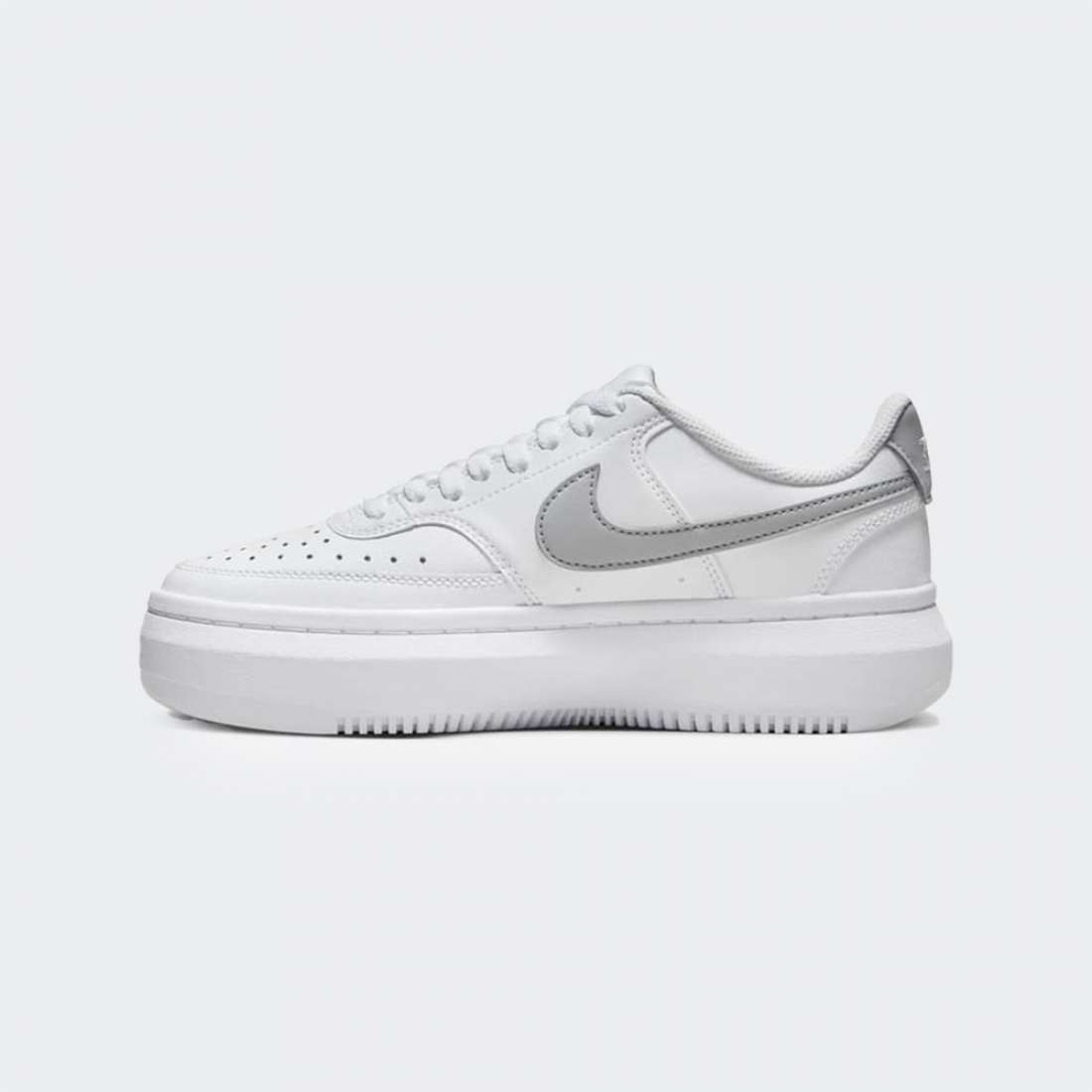 NIKE COURT VISION ALTA WHITE/SILVER