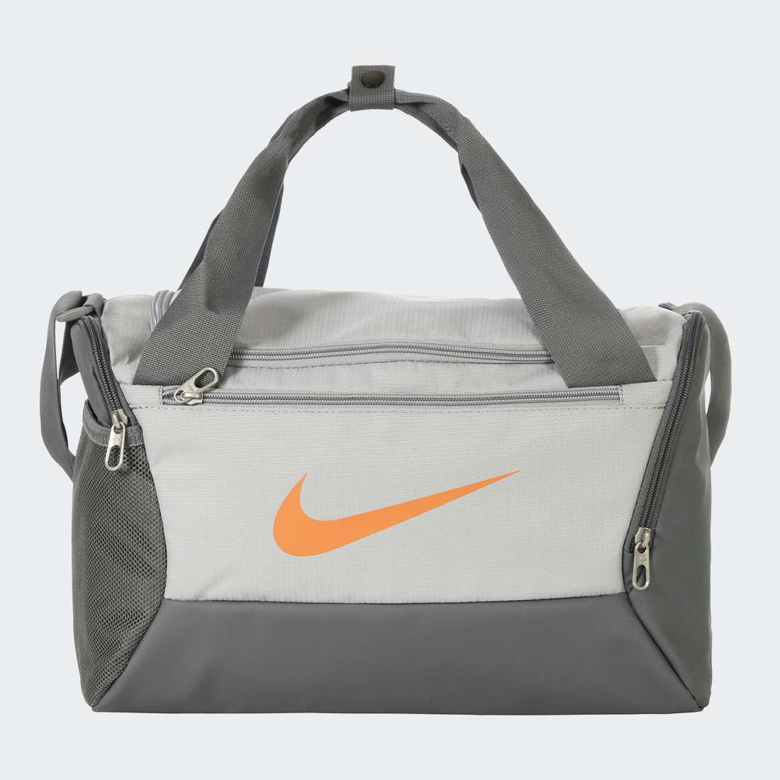 SACO NIKE BRASILIA XS GREY/ORANGE