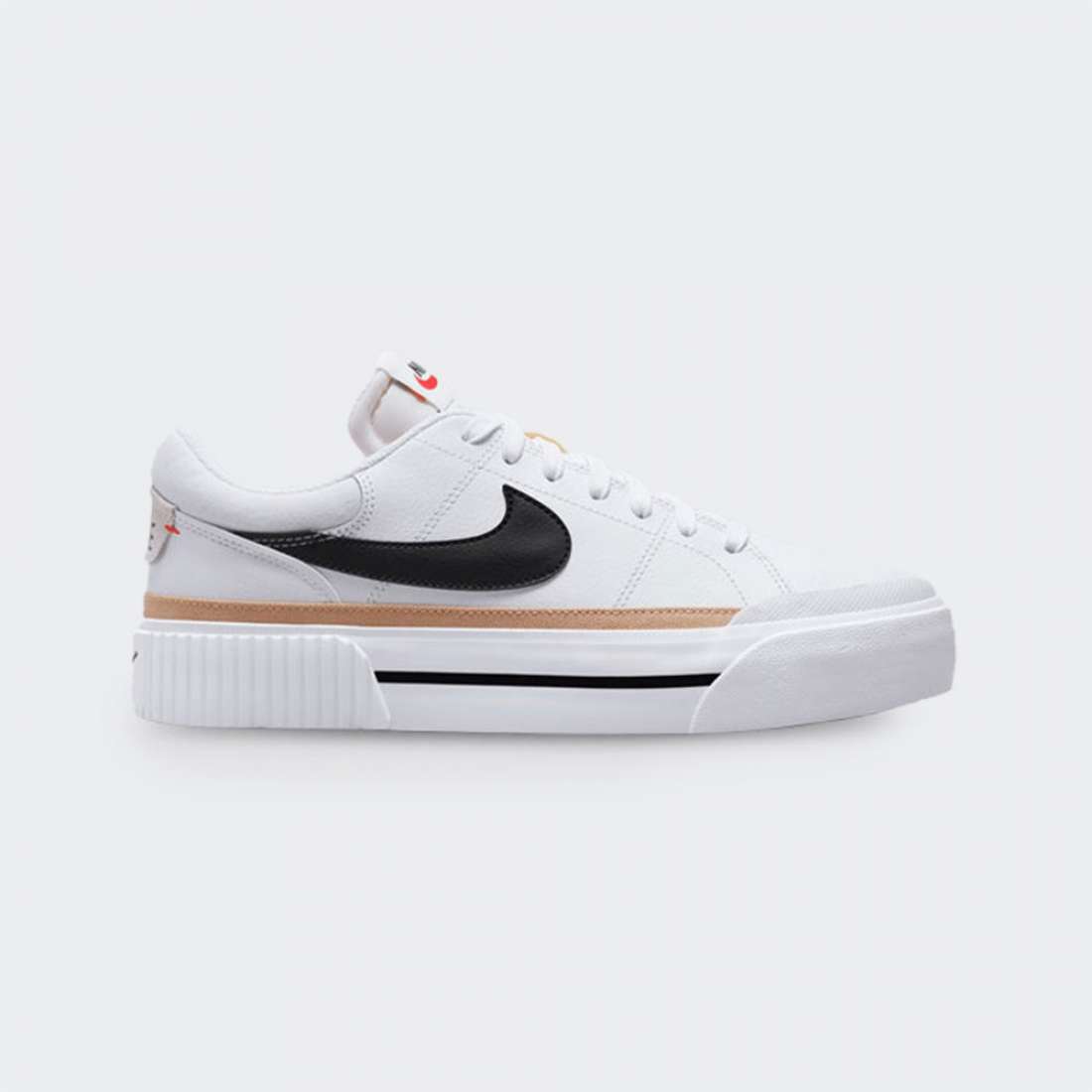 NIKE COURT LEGACY LIFT WHITE/BLACK