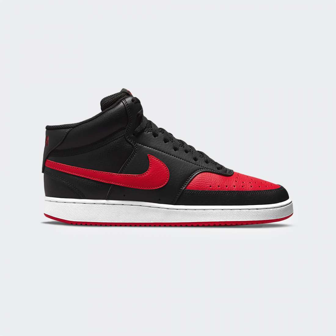 NIKE COURT VISION MID BLACK/RED
