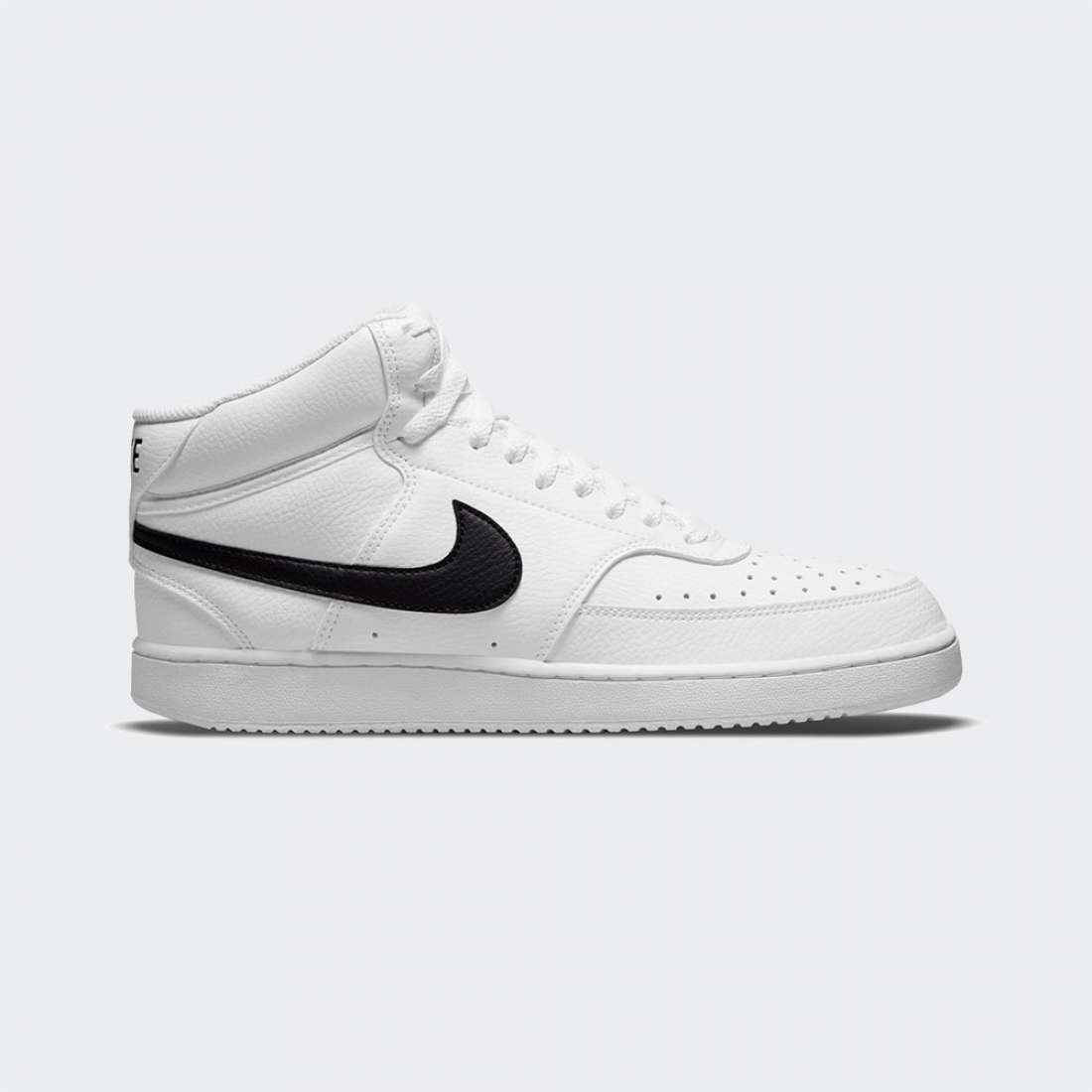 NIKE COURT VISION MID WHITE/BLACK