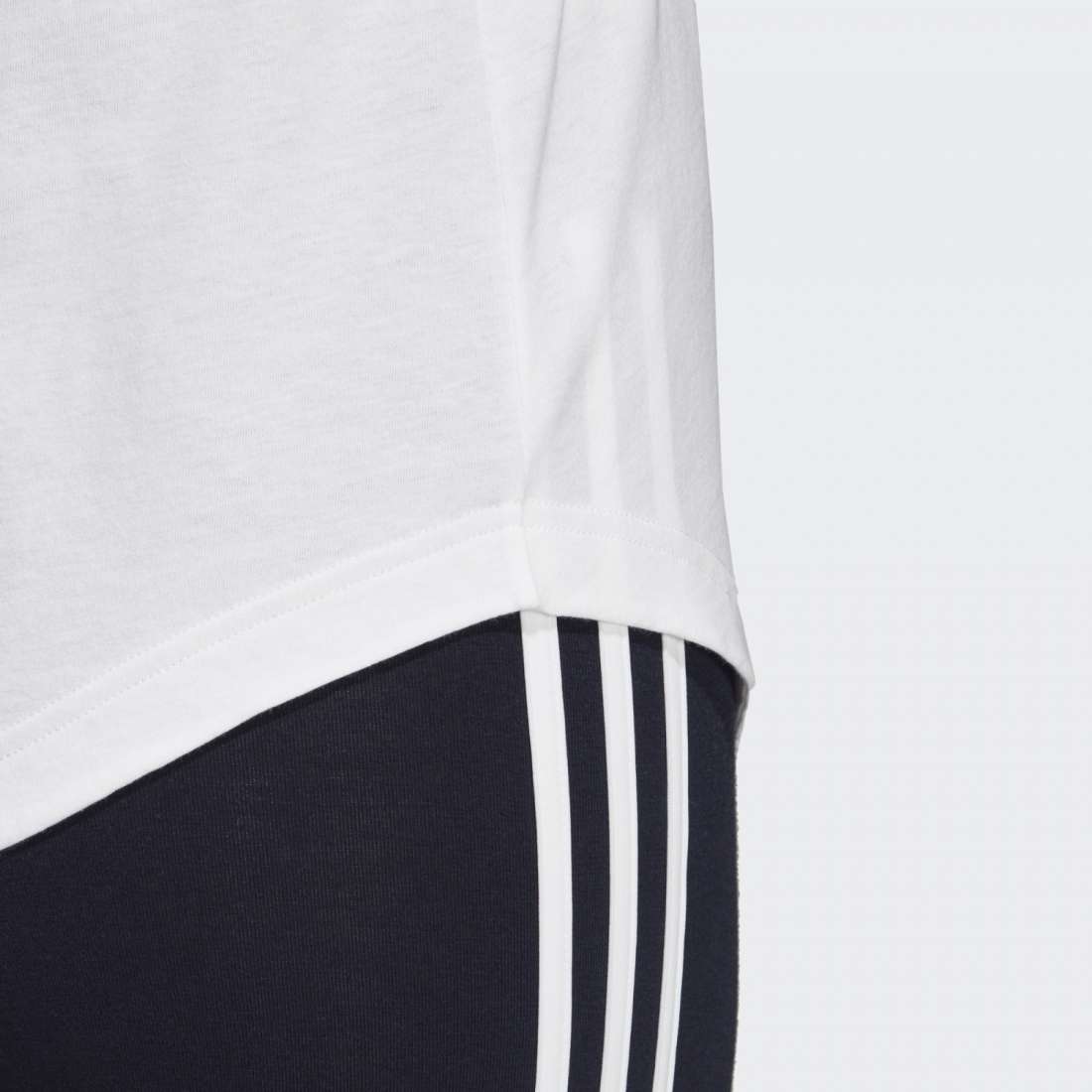 TOP ADIDAS ESSENTIALS LINEAR W WHITE / BLACK