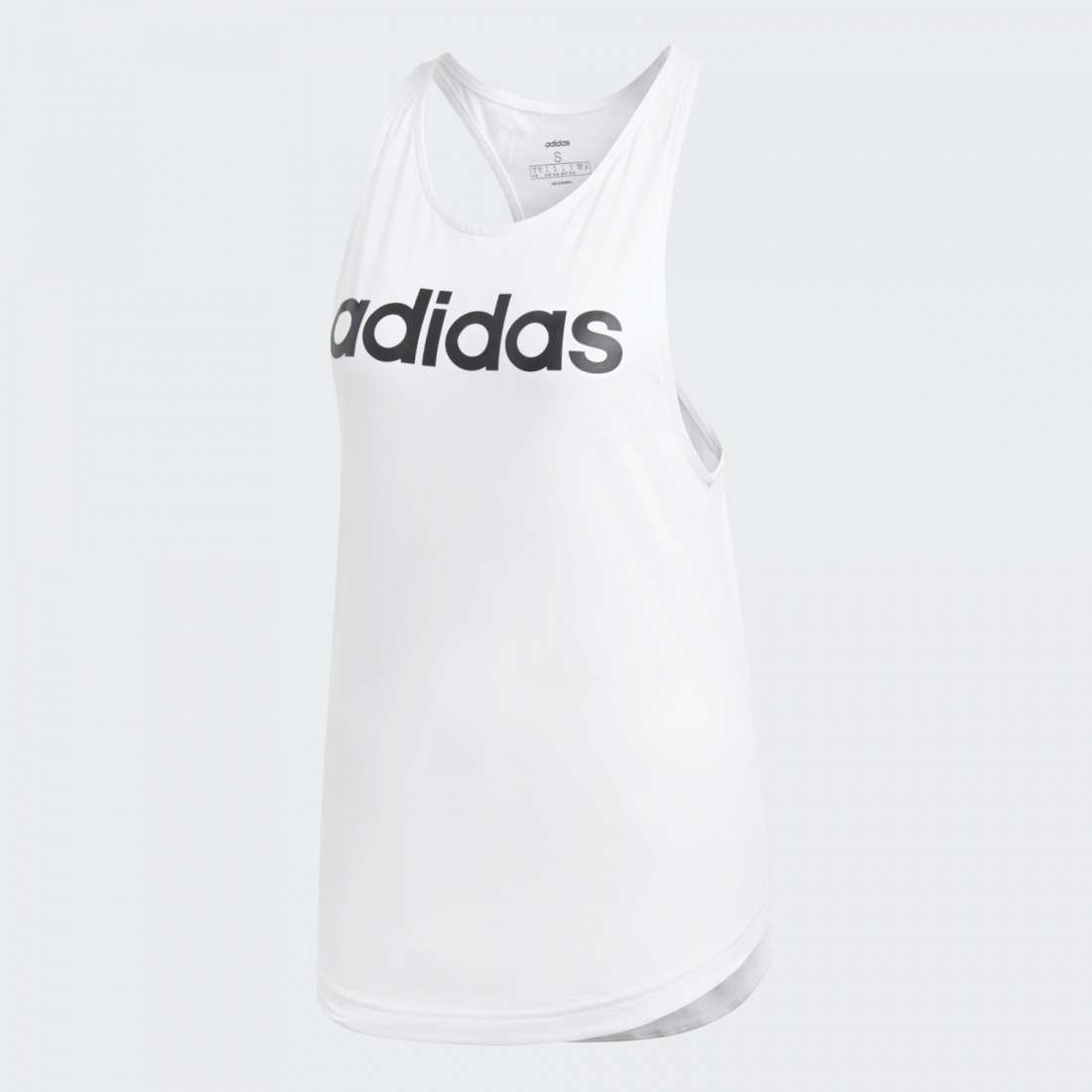 TOP ADIDAS ESSENTIALS LINEAR W WHITE / BLACK