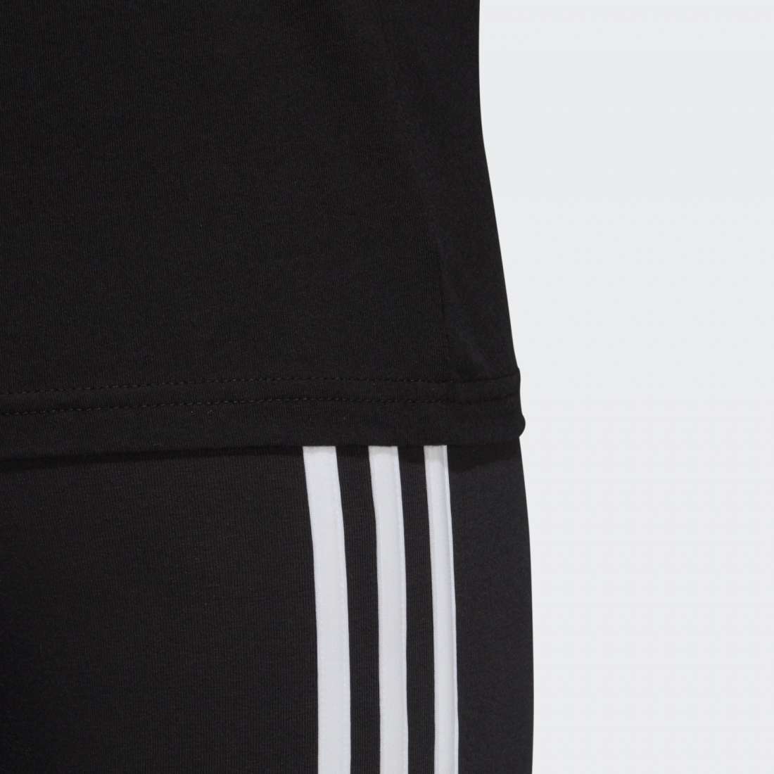TSHIRT ADIDAS LINEAR ESSENTIALS BLACK/WHITE