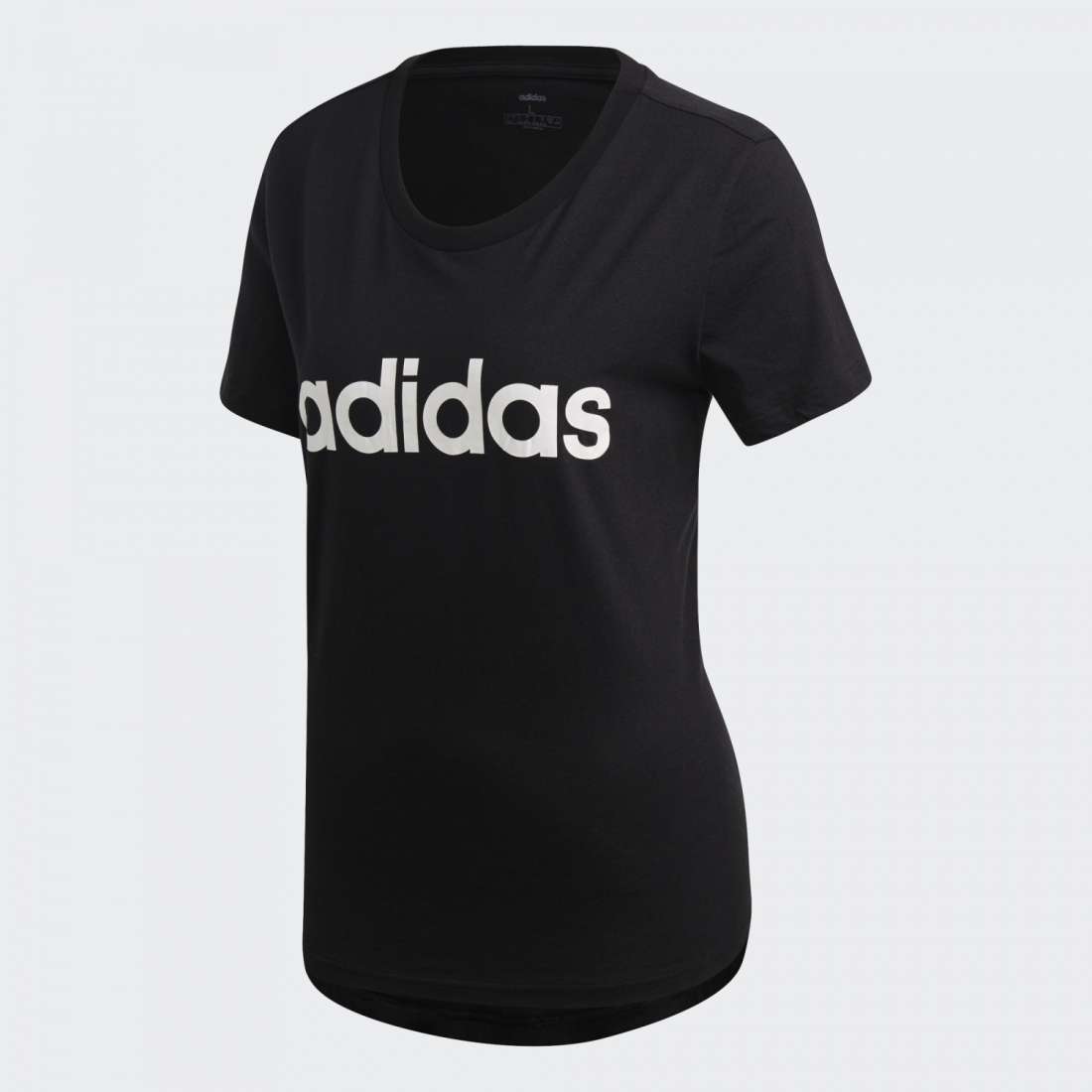 TSHIRT ADIDAS LINEAR ESSENTIALS BLACK/WHITE