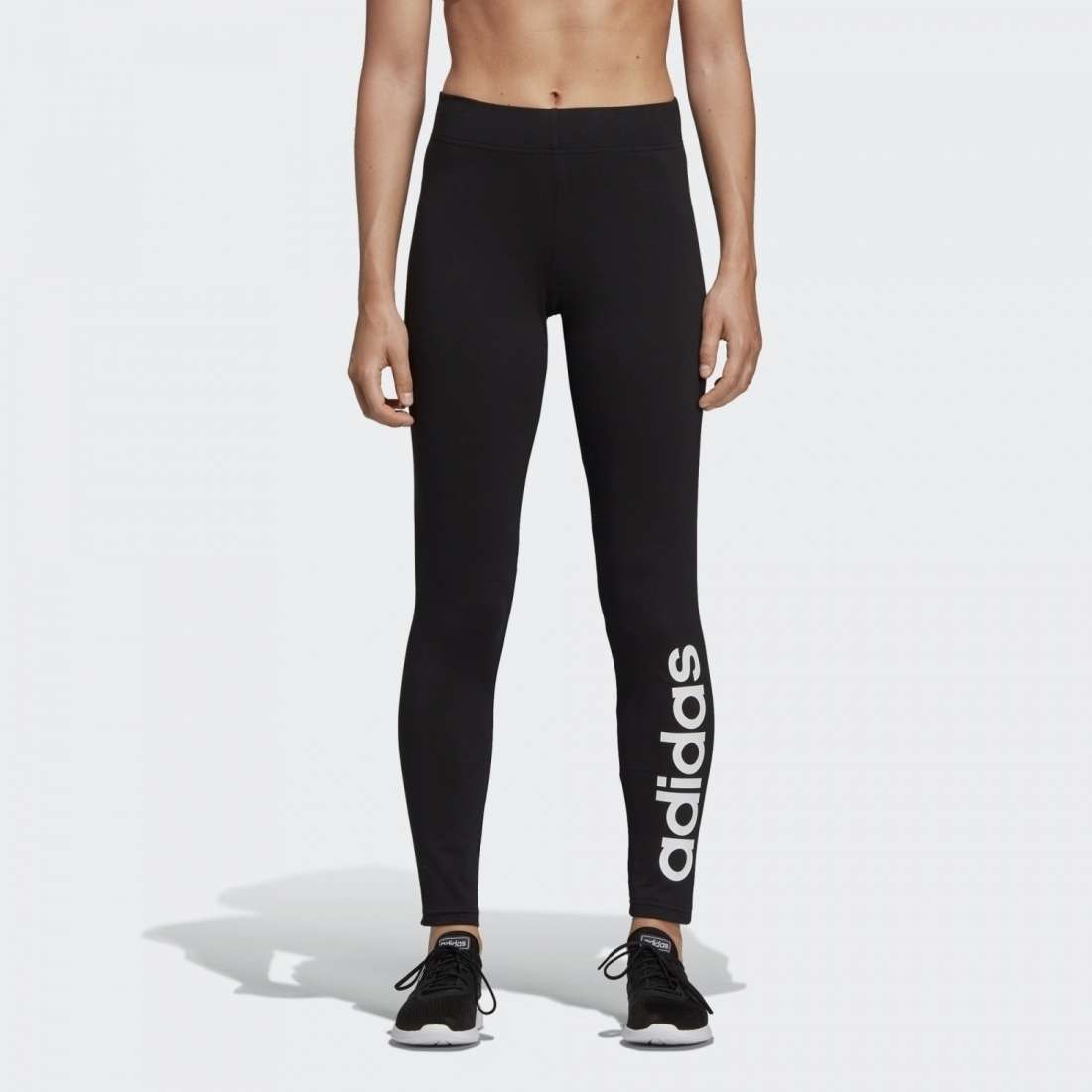 LEGGINGS ADIDAS ESSENTIALS LINEAR BLACK/WHITE