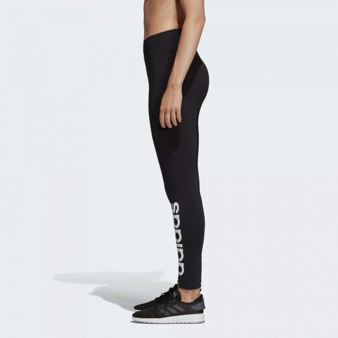 LEGGINGS ADIDAS ESSENTIALS LINEAR BLACK/WHITE