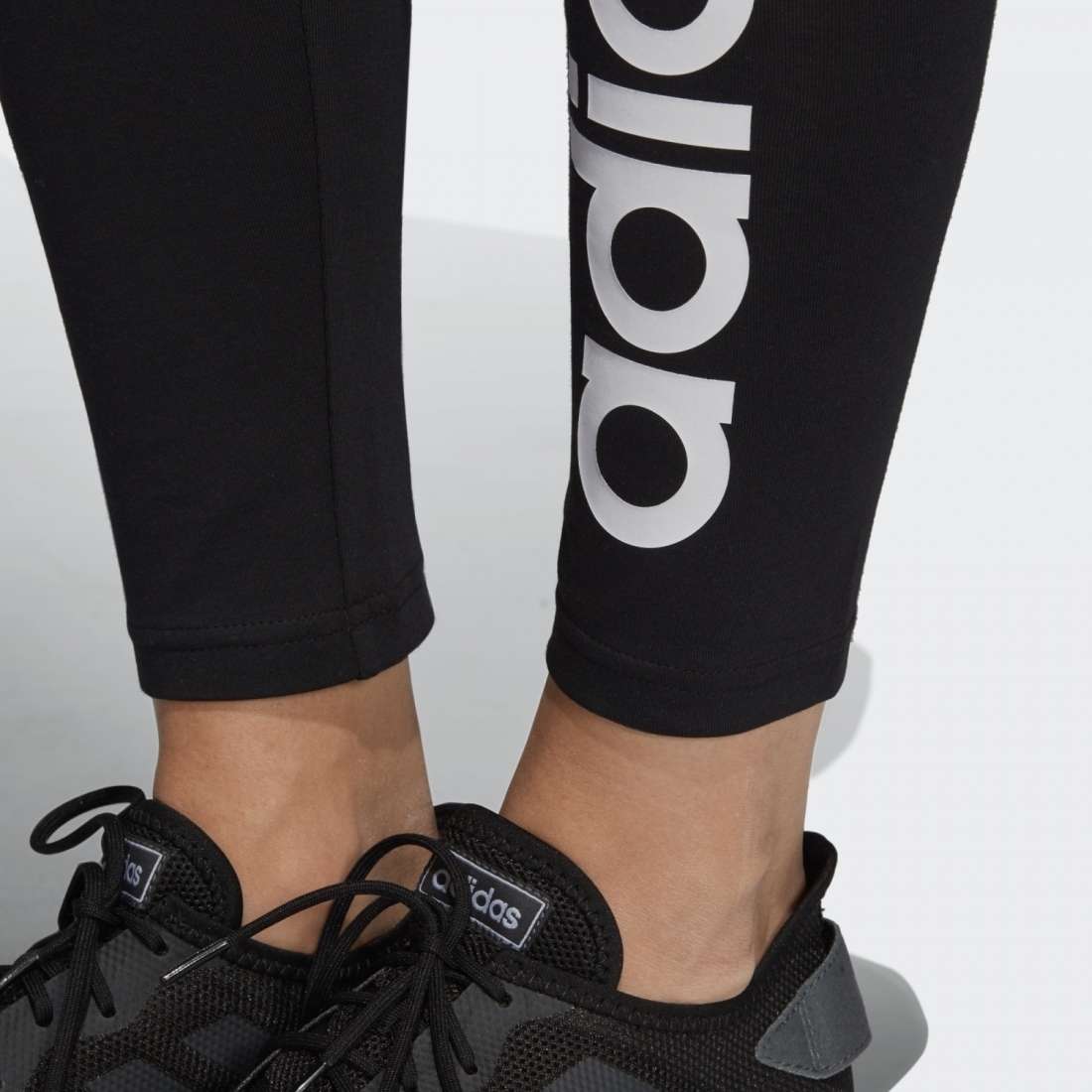 LEGGINGS ADIDAS ESSENTIALS LINEAR BLACK/WHITE