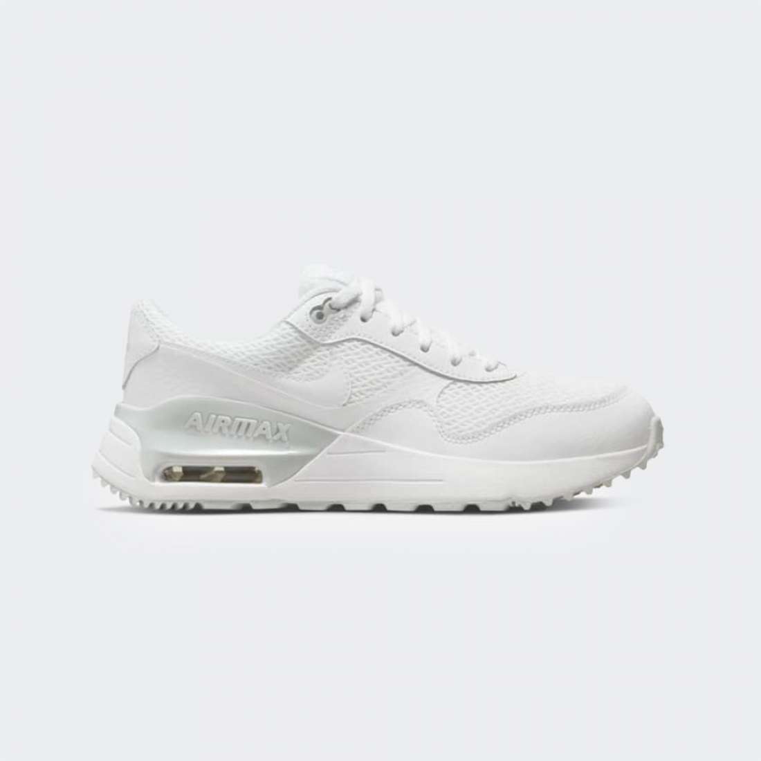 NIKE AIR MAX SYSTM J WHITE/SILVER