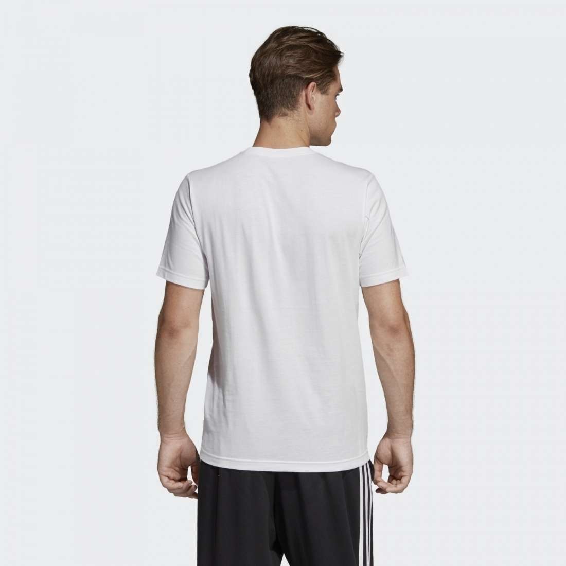 TSHIRT ADIDAS ESSENTIALS WHITE / BLACK
