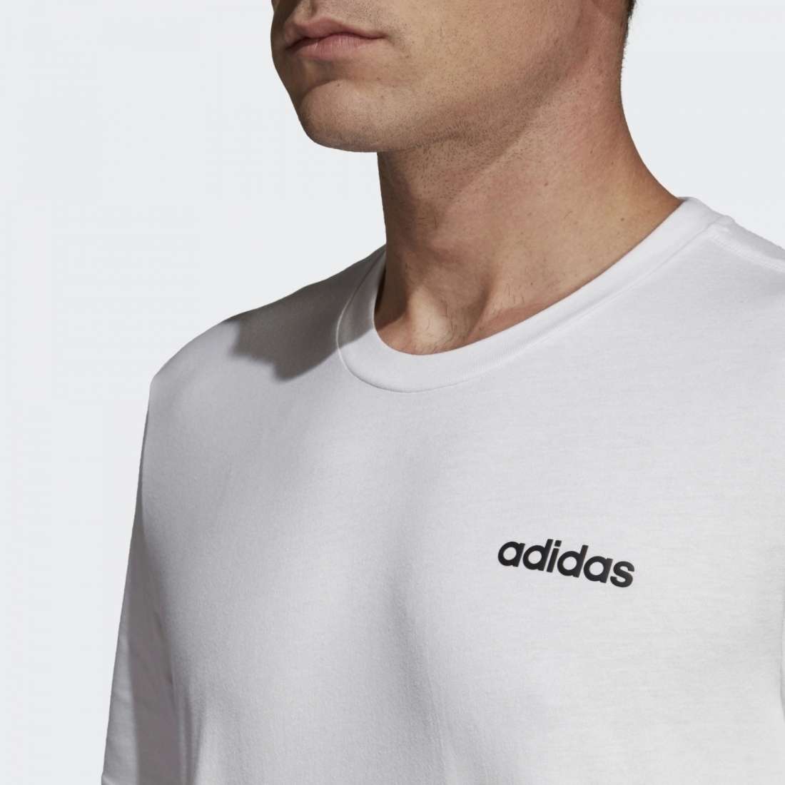TSHIRT ADIDAS ESSENTIALS WHITE / BLACK