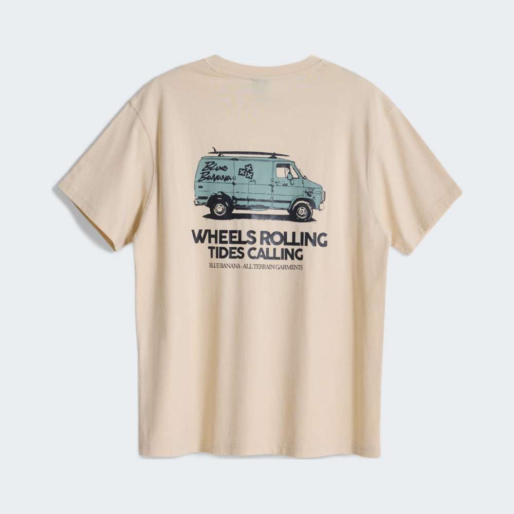 TSHIRT BLUE BANANA DRIVE