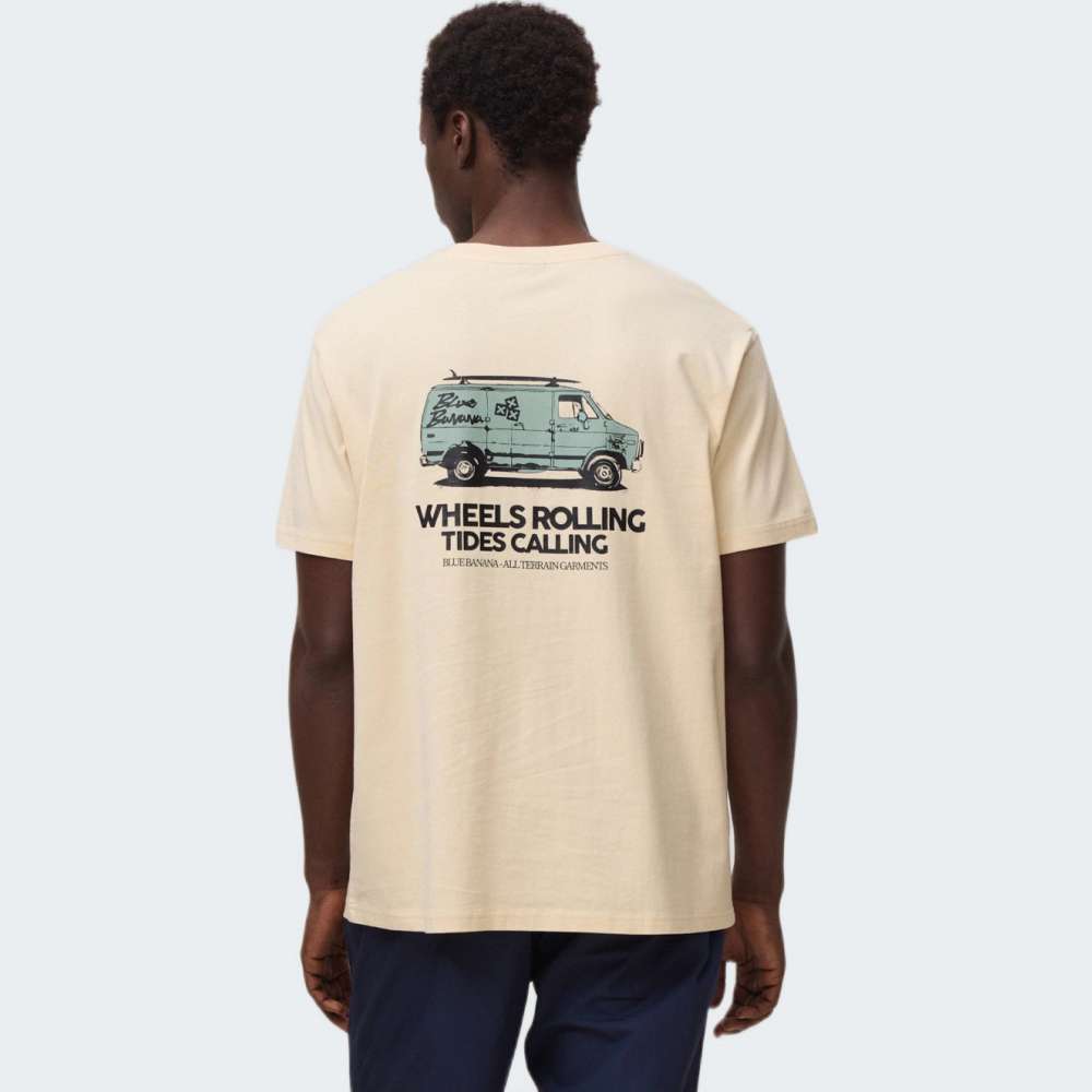 TSHIRT BLUE BANANA DRIVE