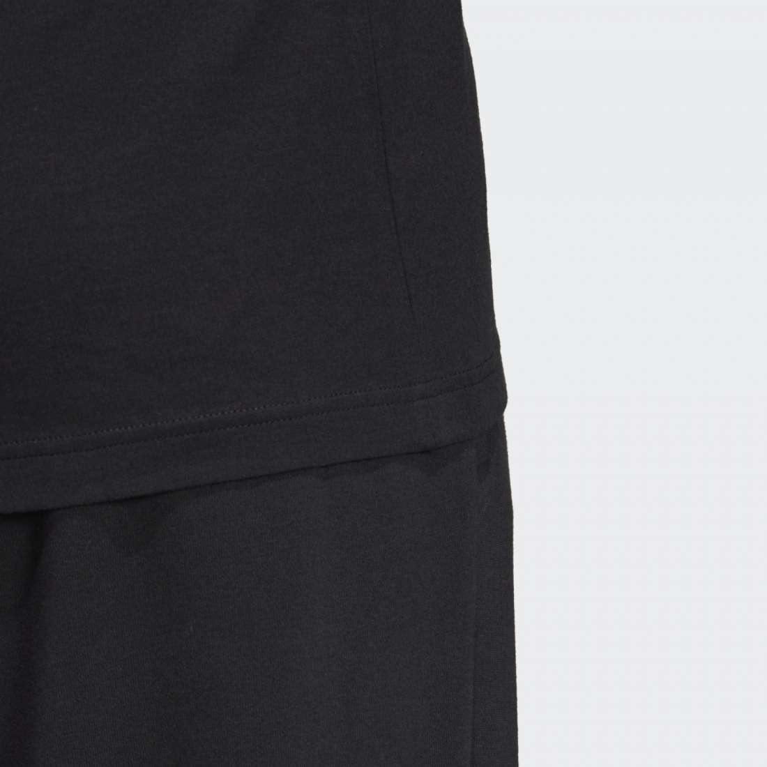TSHIRT ADIDAS ESSENTIALS BLACK / WHITE