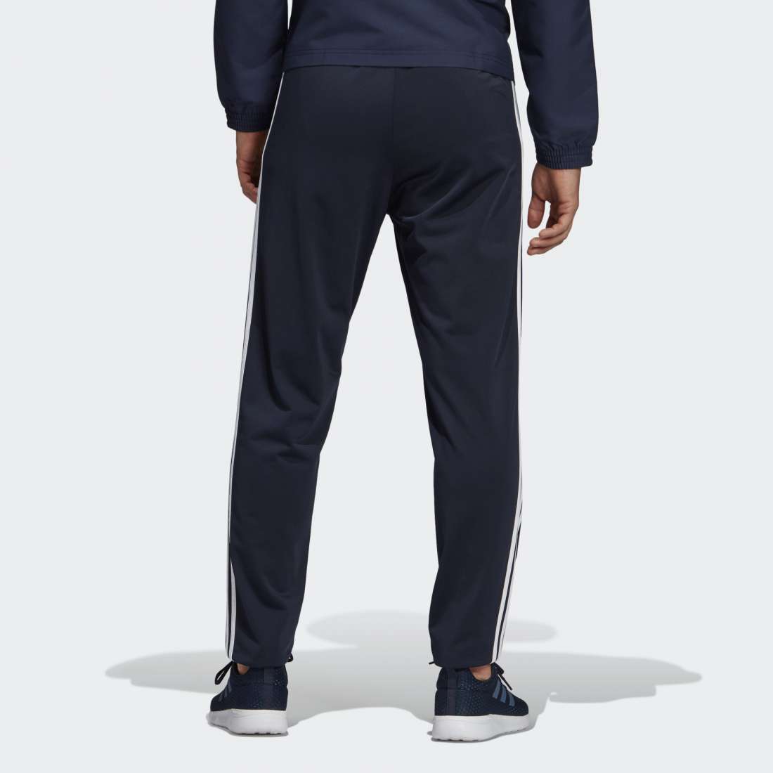 CALÇAS ADIDAS ESSENTIALS 3 STRIPES LEGEND INK / WHITE
