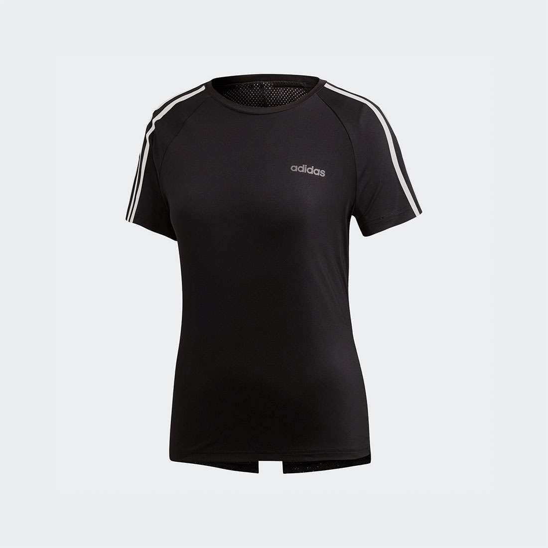 TSHIRT ADIDAS W D2M 3S BLACK/WHITE