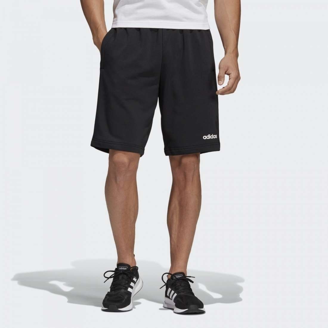 CALÇÕES ADIDAS ESSENTIALS PLAIN BALCK