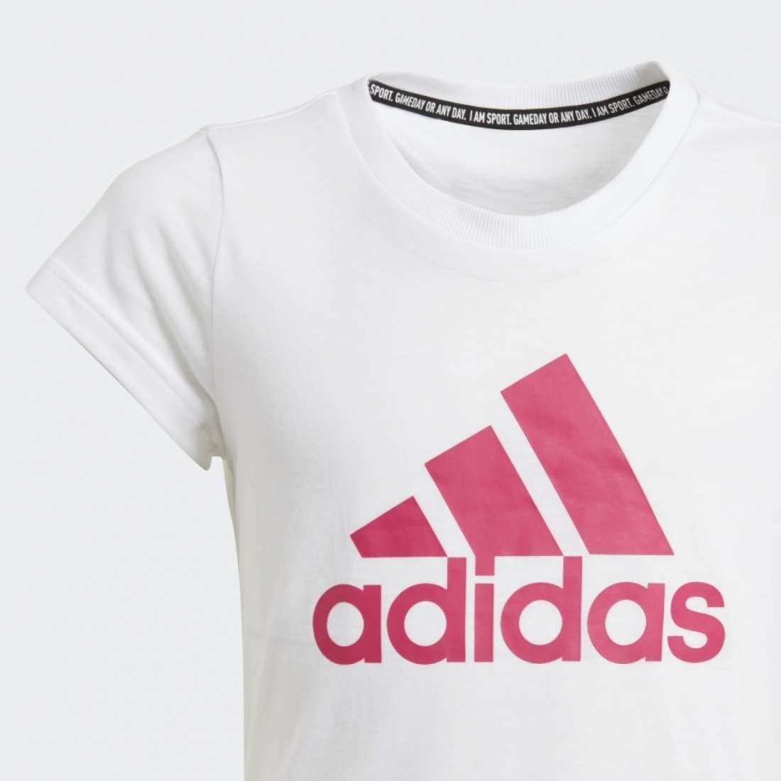 TSHIRT ADIDAS MUST HAVES BADGE OF SPORT WHITE/PINK