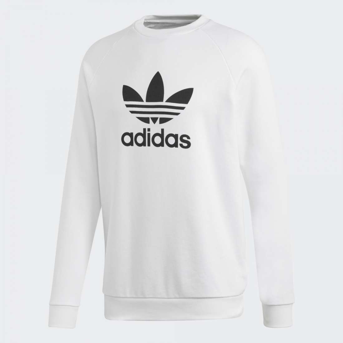 SWEATSHIRT ADIDAS TREFOIL WHITE