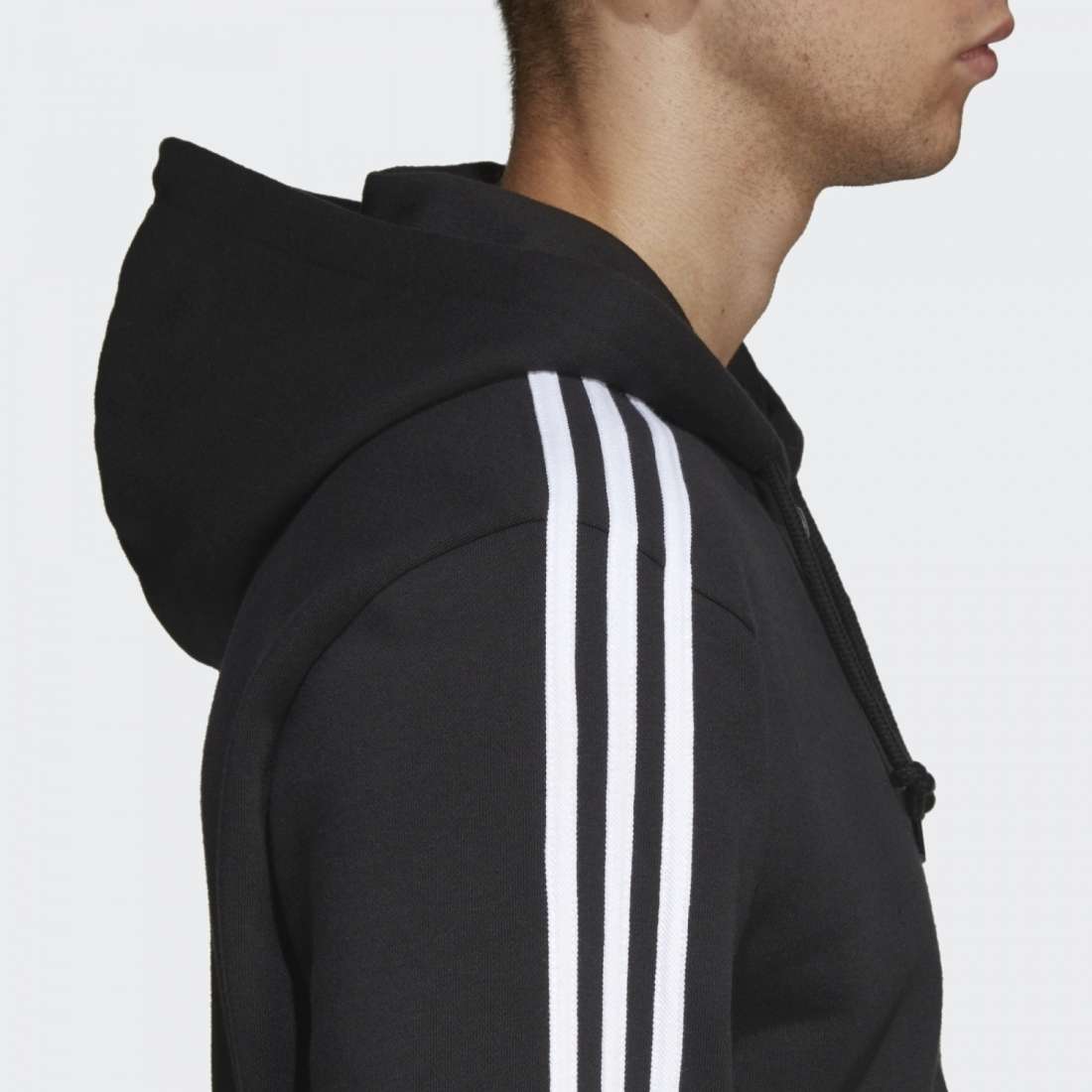 CASACO ADIDAS 3 STRIPES BLACK