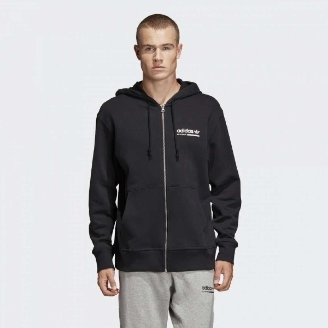 CASACO ADIDAS KAVAL FZ HOODY BLACK