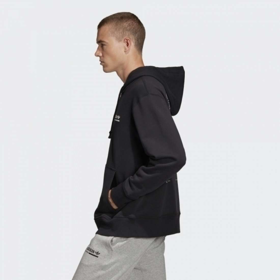 CASACO ADIDAS KAVAL FZ HOODY BLACK