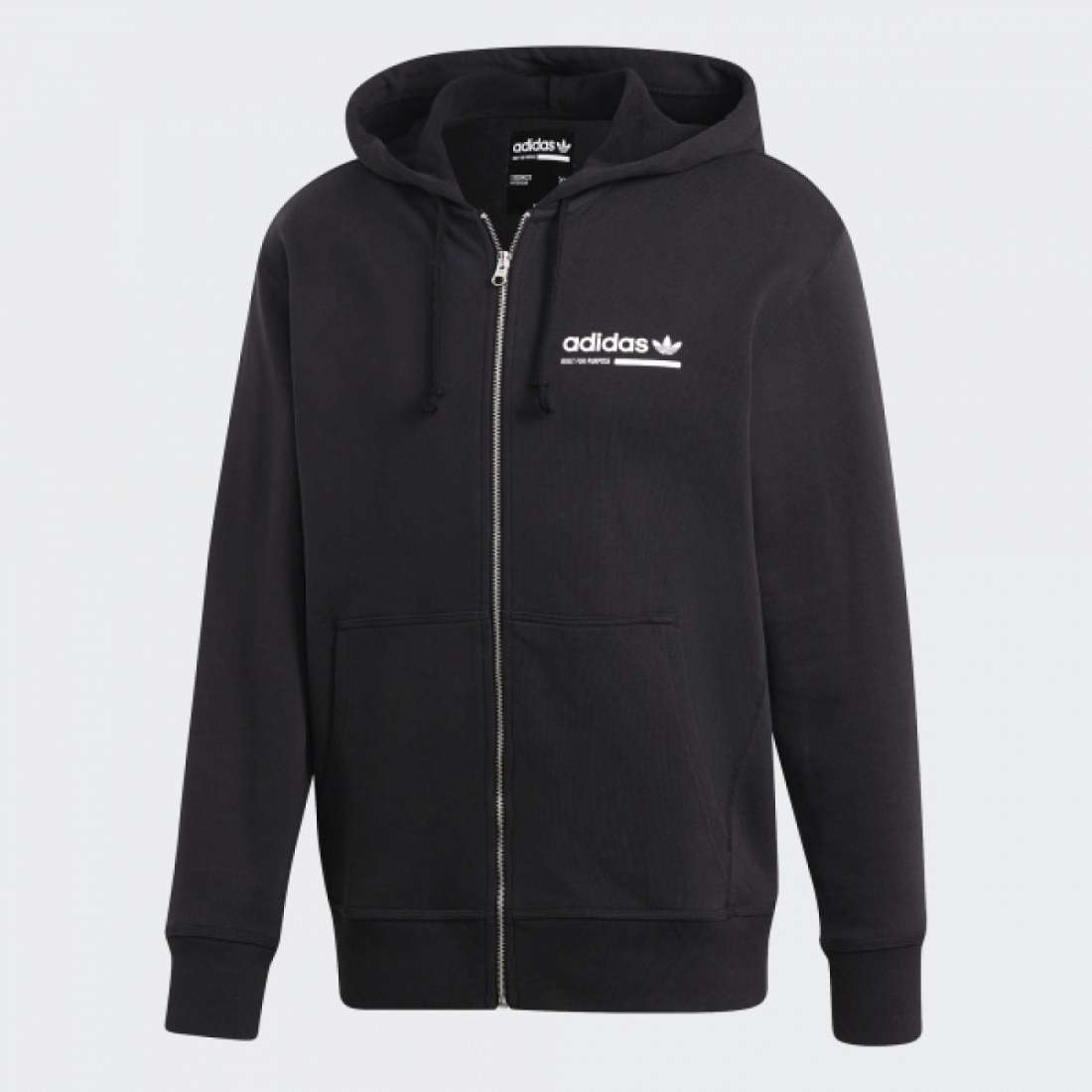 CASACO ADIDAS KAVAL FZ HOODY BLACK