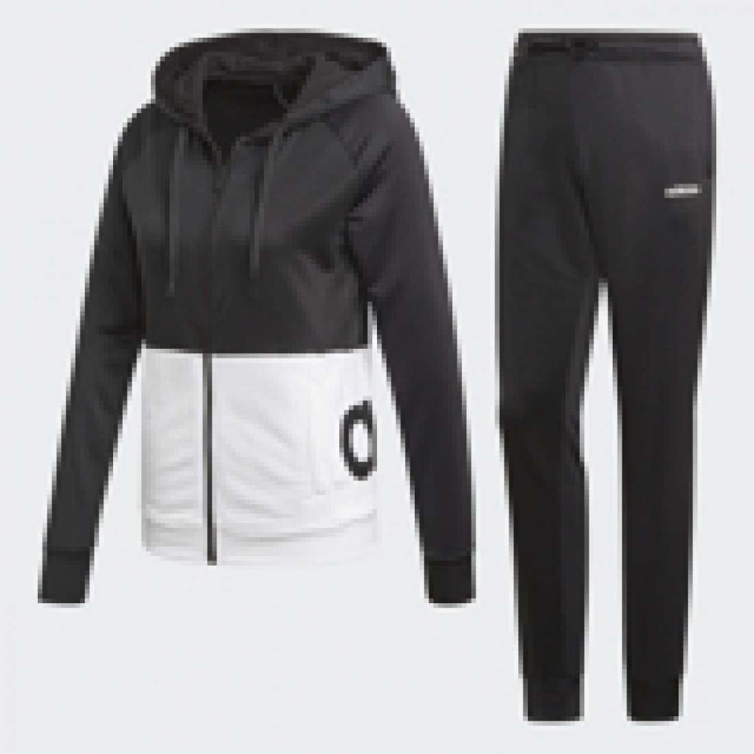 FATO DE TREINO ADIDAS LINEAR BLACK / WHITE