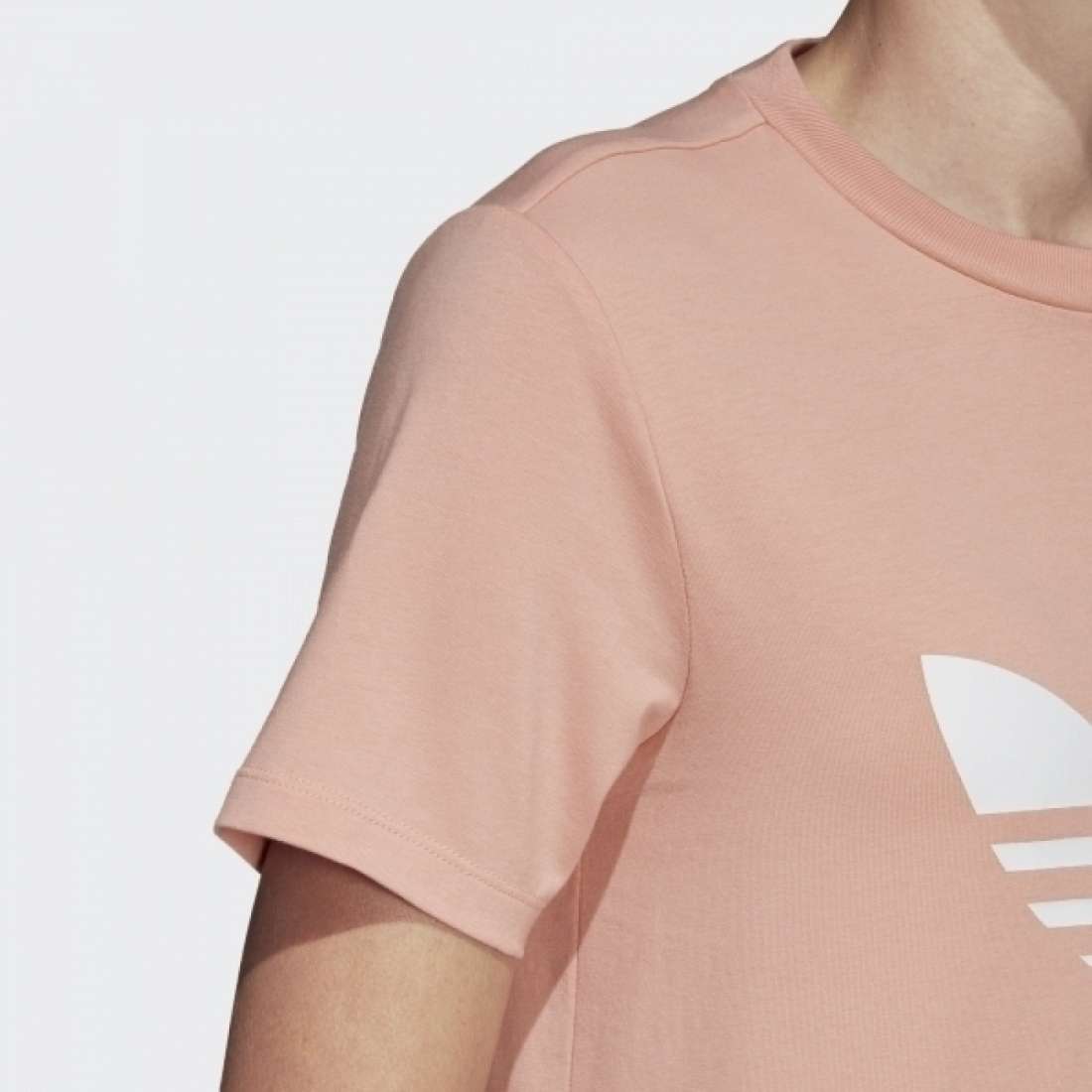 TSHIRT ADIDAS TREFOIL DUST PINK