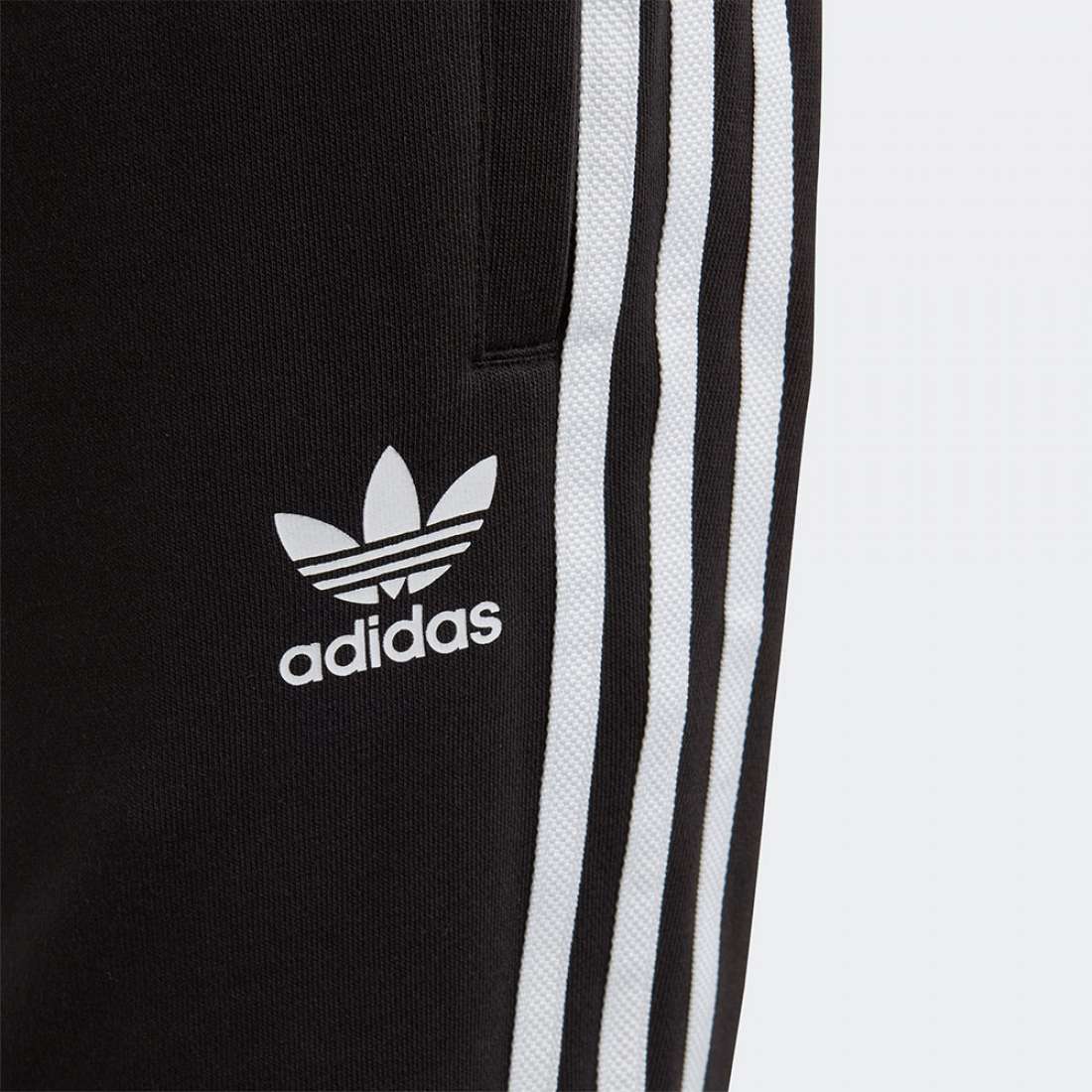 CALÇAS ADIDAS 3-STRIPES K BLACK/WHITE