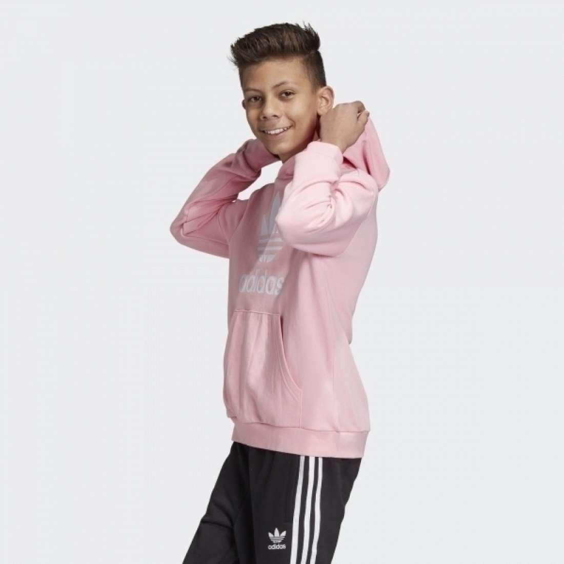 HOODIE ADIDAS TREFOIL ROSE