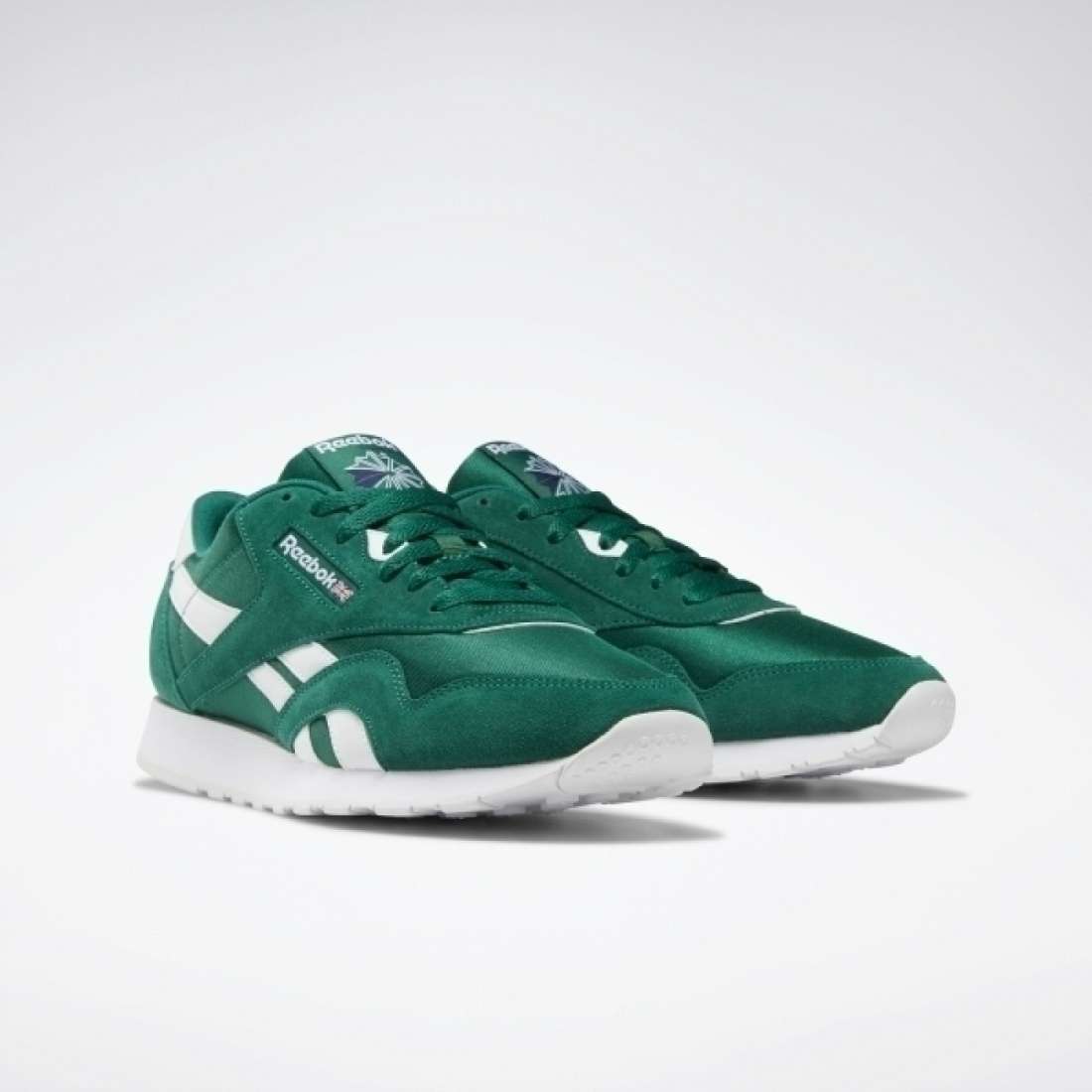 REEBOK CLASSIC NYLON GREEN / WHITE