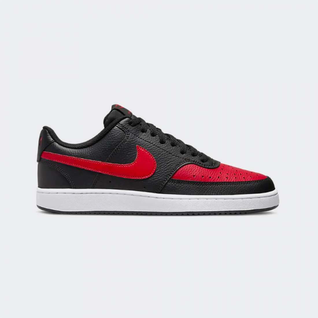 NIKE COURT VISION LOW BLACK/RED